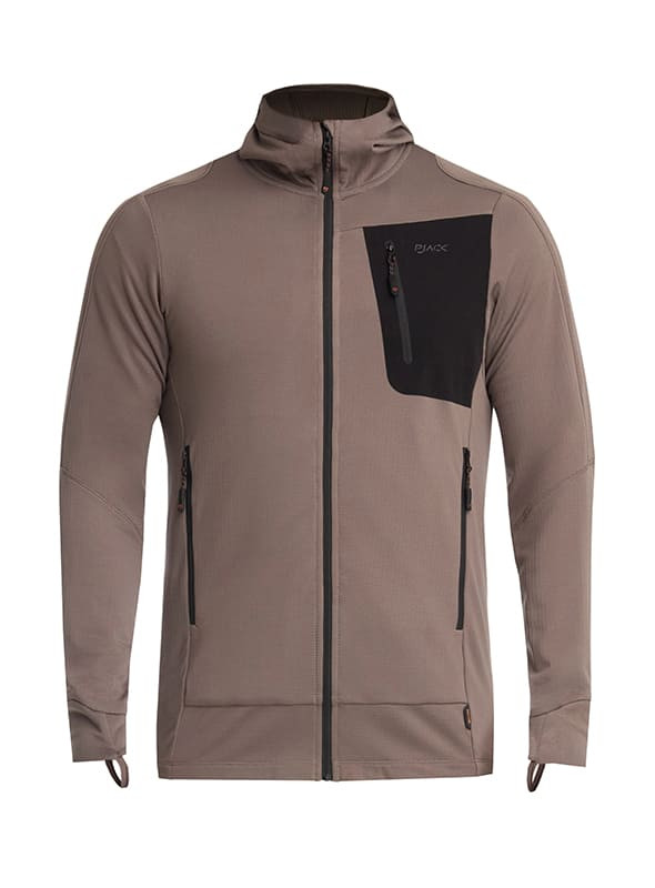 POLERON OUTDOOR Y CASUAL HOMBRE PJACK - K852 | MARRON CLARO - 7