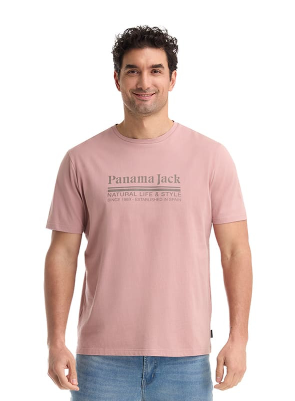 POLERA CASUAL HOMBRE PANAMA JACK - K857 | ROSA - 1