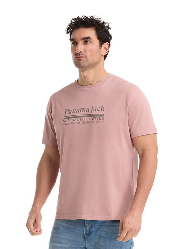 POLERA CASUAL HOMBRE PANAMA JACK - K857 | ROSA - 4