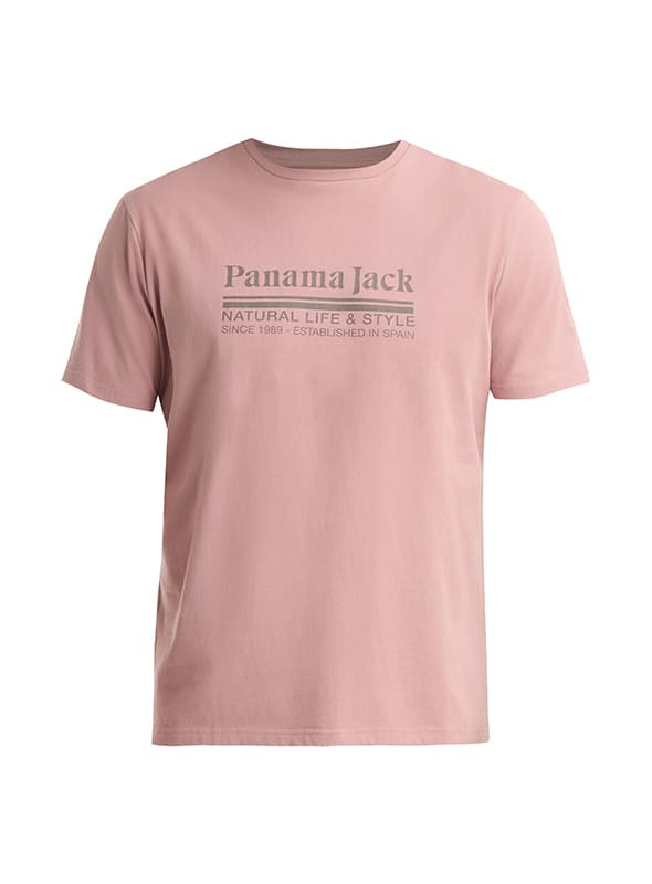 POLERA CASUAL HOMBRE PANAMA JACK - K857 | ROSA - 7