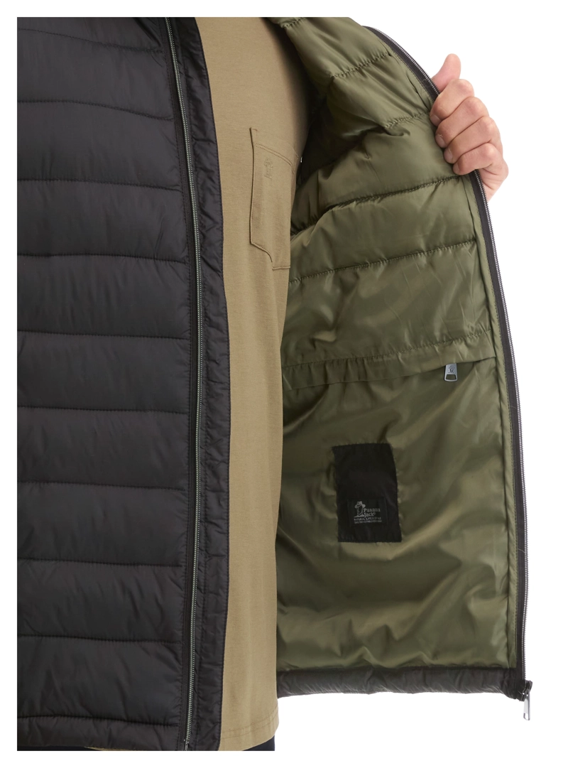 PARKA HOMBRE SIN MANGA LIVIANA ACOLCHADA PANAMA JACK - L974 | NEGRO - 6