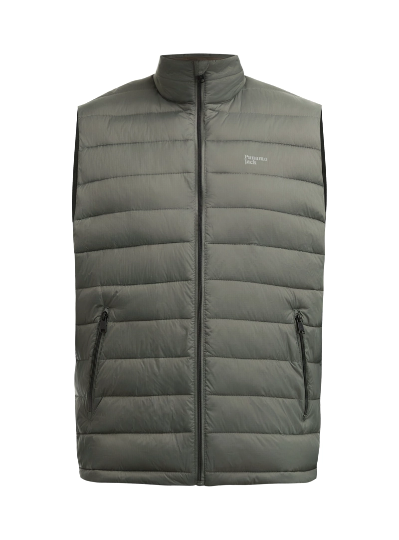 PARKA HOMBRE SIN MANGA LIVIANA ACOLCHADA PANAMA JACK - L974 | NEGRO - 9
