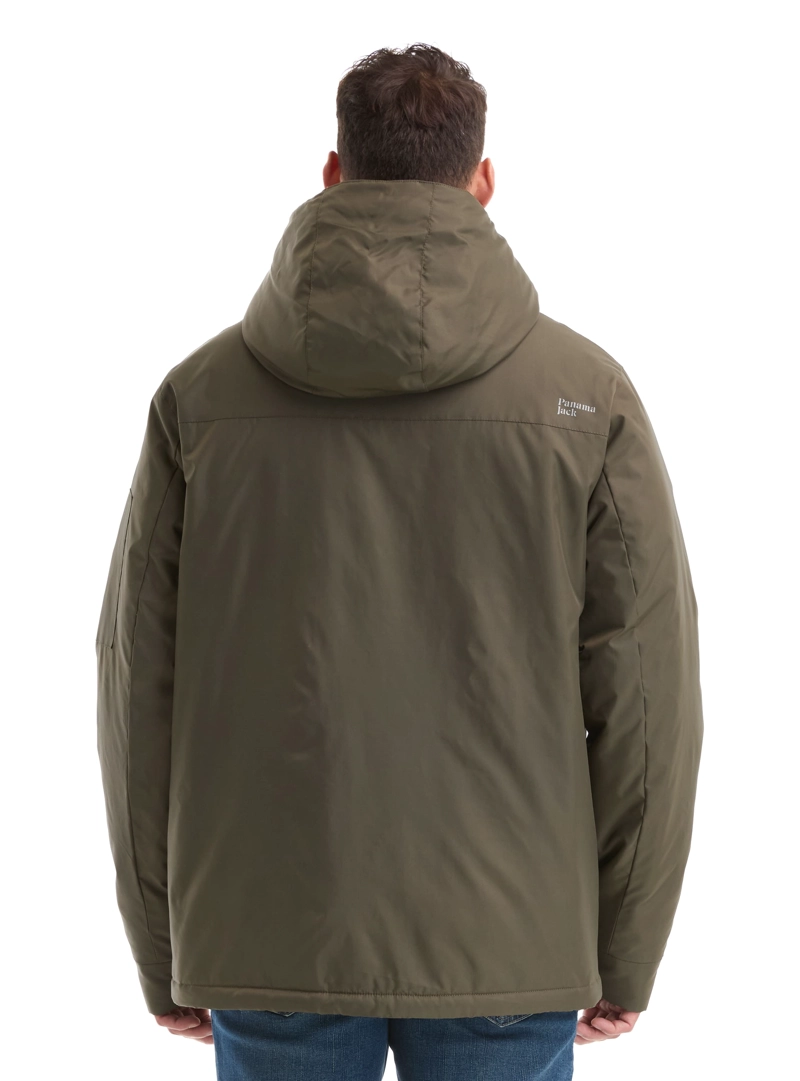 PARKA HOMBRE IMPERMEABLE OUTDOOR PANAMA JACK - L975 | VERDE - 2