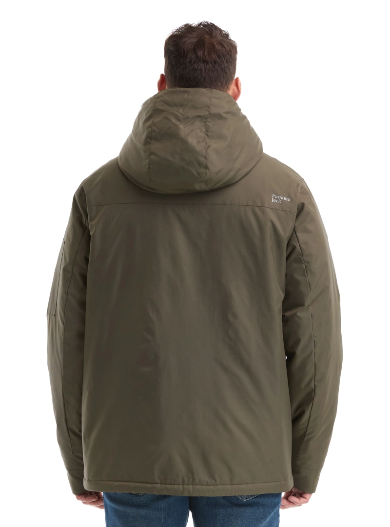 PARKA HOMBRE IMPERMEABLE OUTDOOR PANAMA JACK - L975 | VERDE - 2