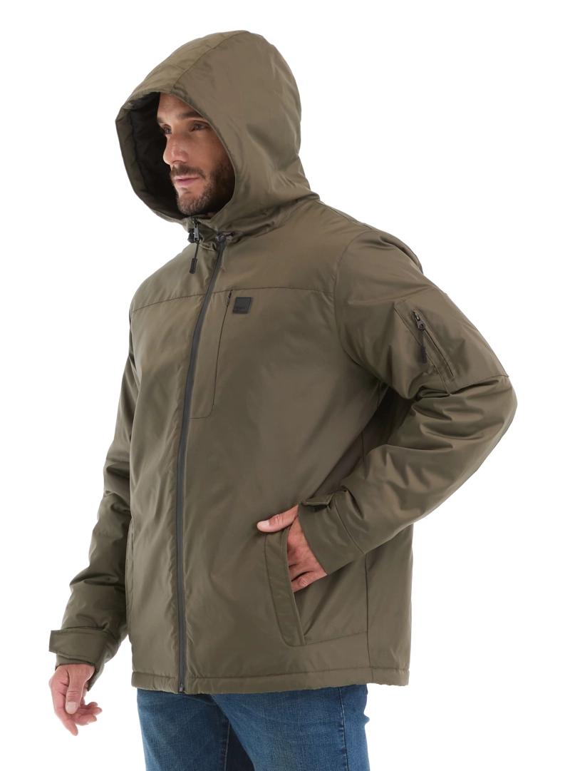 PARKA HOMBRE IMPERMEABLE OUTDOOR PANAMA JACK - L975 | VERDE - 4
