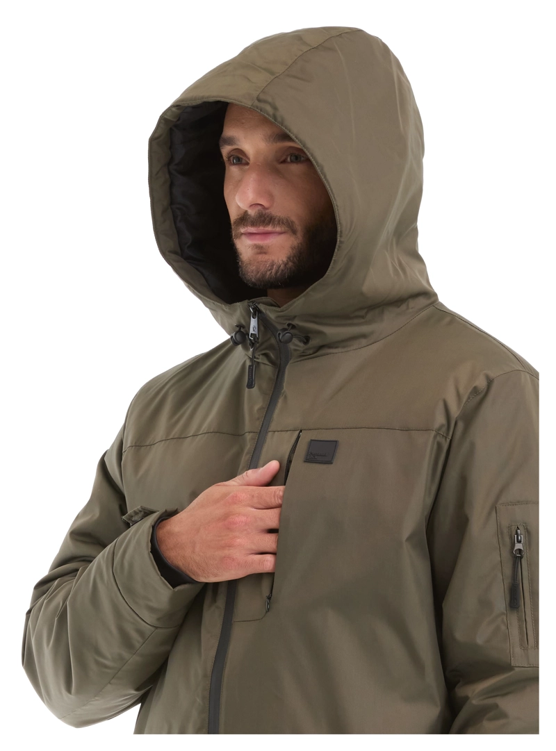 PARKA HOMBRE IMPERMEABLE OUTDOOR PANAMA JACK - L975 | VERDE - 6