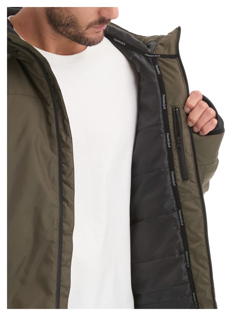 PARKA HOMBRE IMPERMEABLE OUTDOOR PANAMA JACK - L975 | VERDE - 8