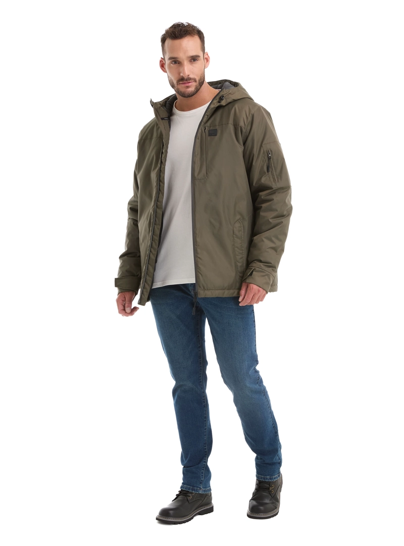 PARKA HOMBRE IMPERMEABLE OUTDOOR PANAMA JACK - L975 | VERDE - 9