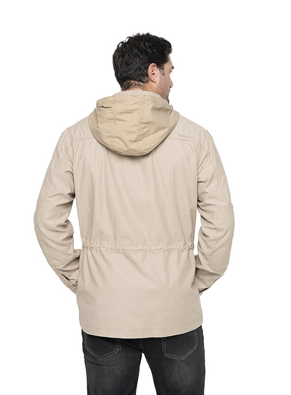 CHAQUETA HOMBRE LIVIANA CON GORRO PANAMA JACK - I968 | VERDE - 8