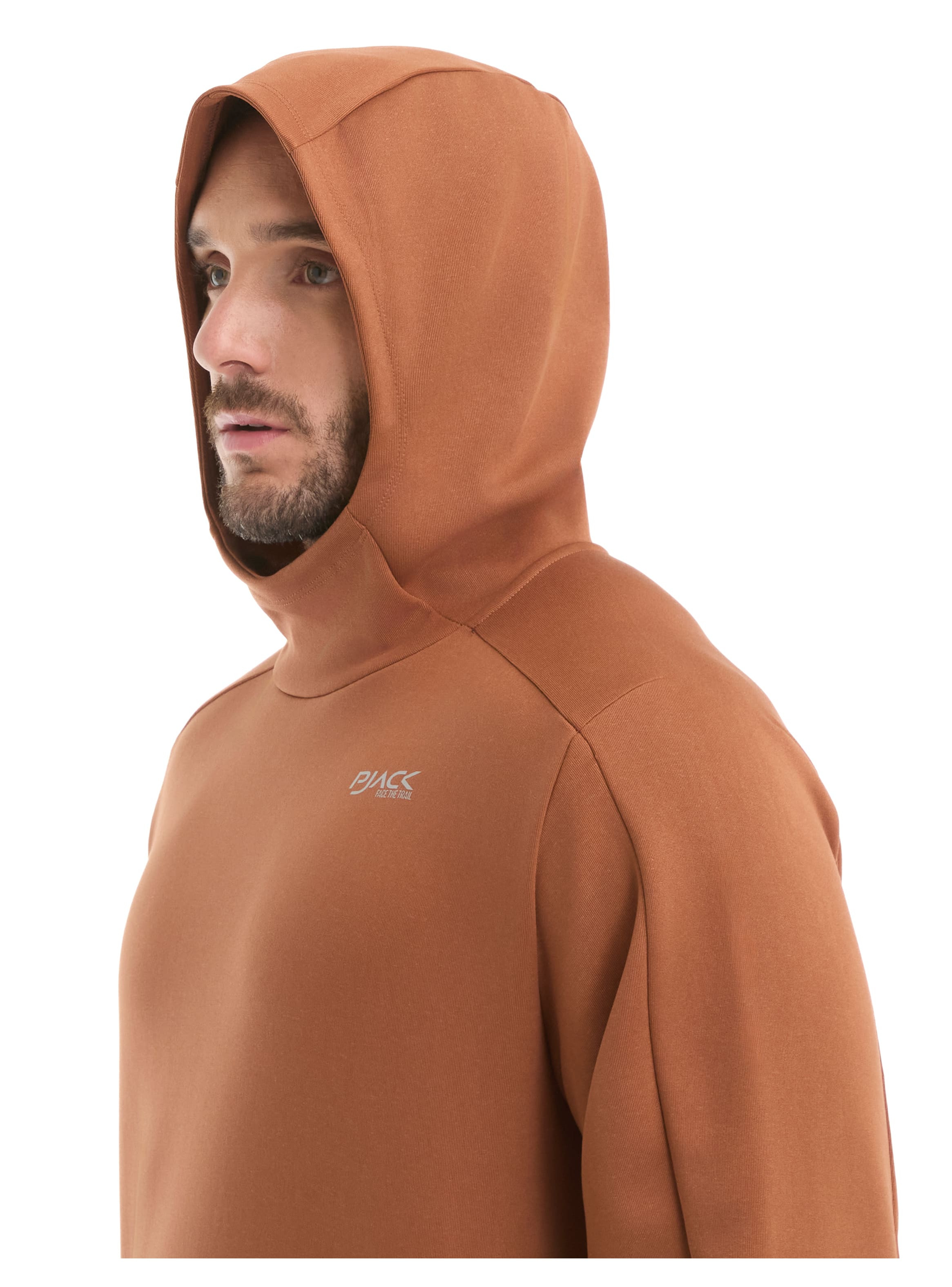 POLERON HOMBRE DEPORTIVO HOODIE PANAMA JACK - L981 | NARANJA - 5