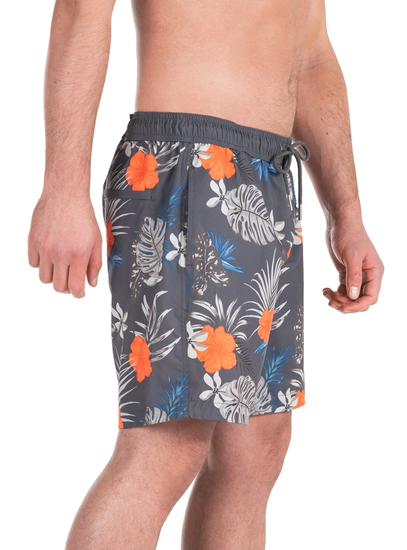 TRAJE DE BAÑO HOMBRE FUL PRINT PANAMA JACK - PJH015M | GRIS - 4