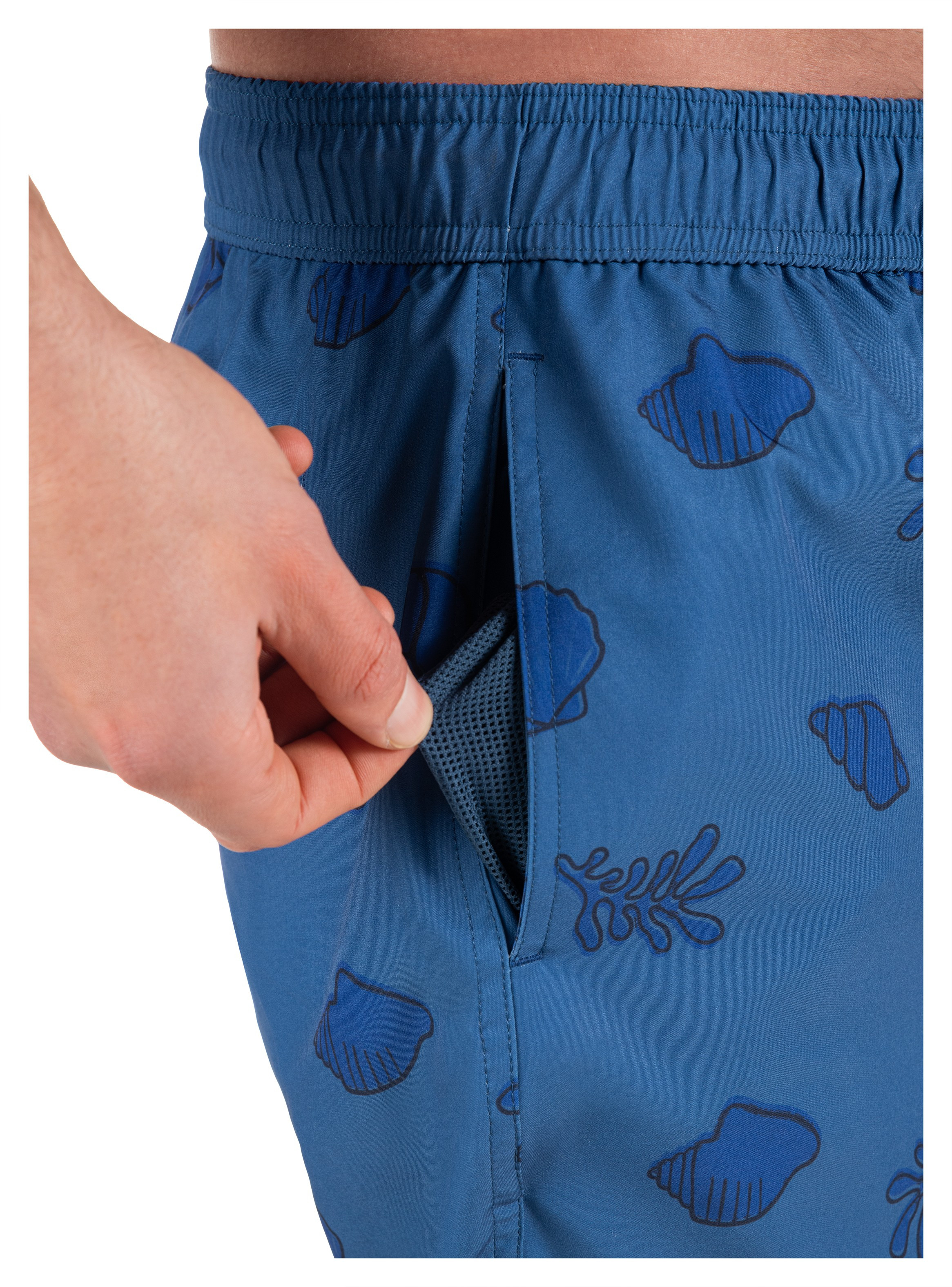 TRAJE DE BAÑO HOMBRE FUL PRINT PANAMA JACK - PJH015M | GRIS - 7