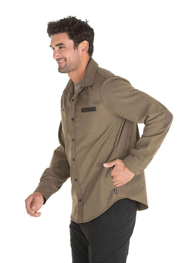 SOBRECAMISA OUTDOOR HOMBRE PJACK - J930 | MARRON - 4
