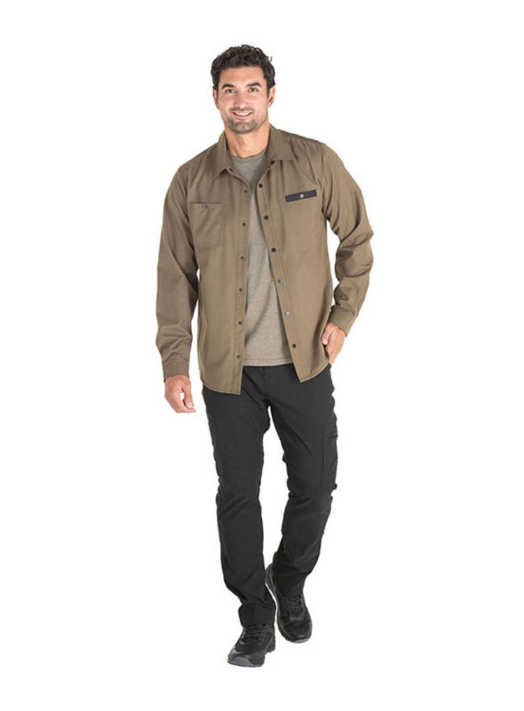 SOBRECAMISA OUTDOOR HOMBRE PJACK - J930 | MARRON - 7