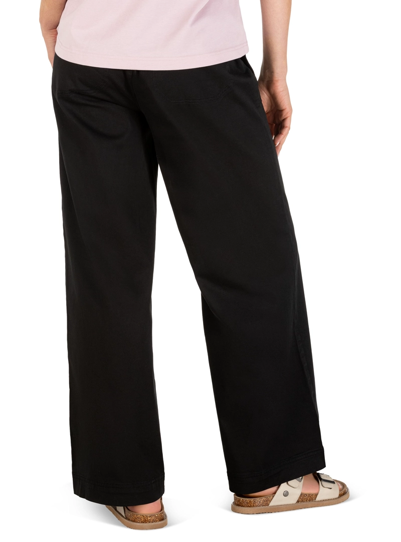 PANTALON MUJER PALAZZO PANAMA JACK - PJM006M | NEGRO - 2