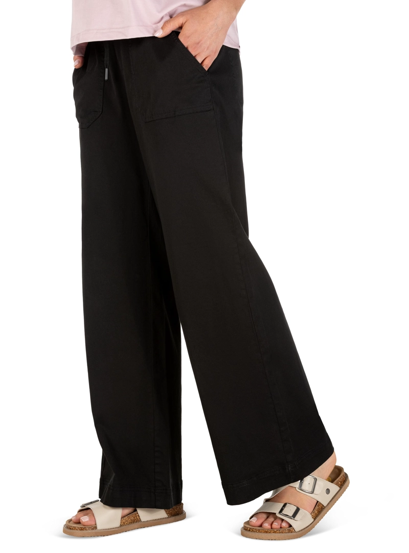 PANTALON MUJER PALAZZO PANAMA JACK - PJM006M | NEGRO - 4
