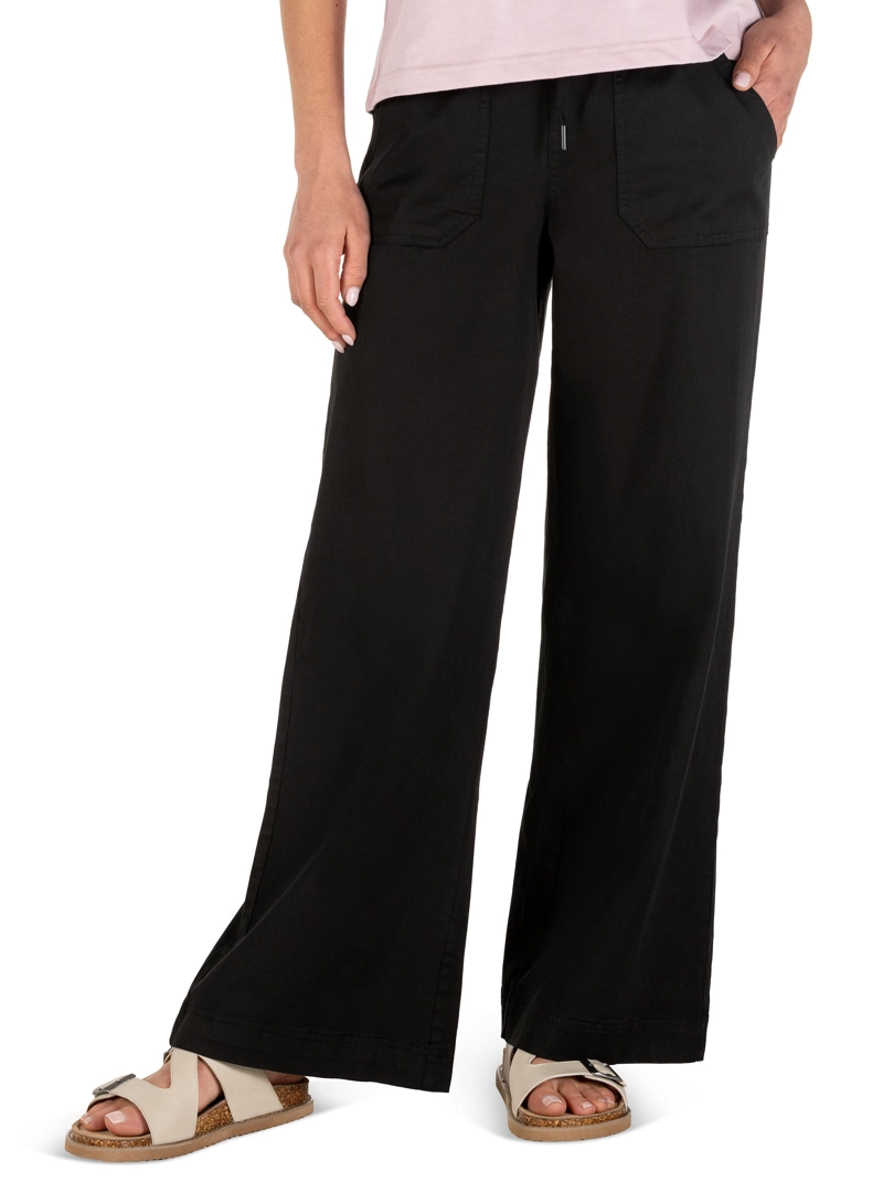 PANTALON MUJER PALAZZO PANAMA JACK - PJM006M | NEGRO - 8