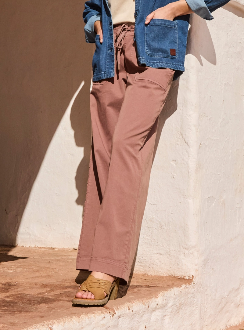 PANTALON MUJER PALAZZO PANAMA JACK - PJM006M | NEGRO - 9