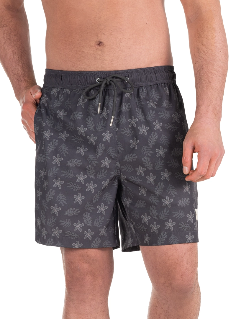 TRAJE DE BAÑO HOMBRE FUL PRINT PANAMA JACK - PJH015M | NEGRO - 2
