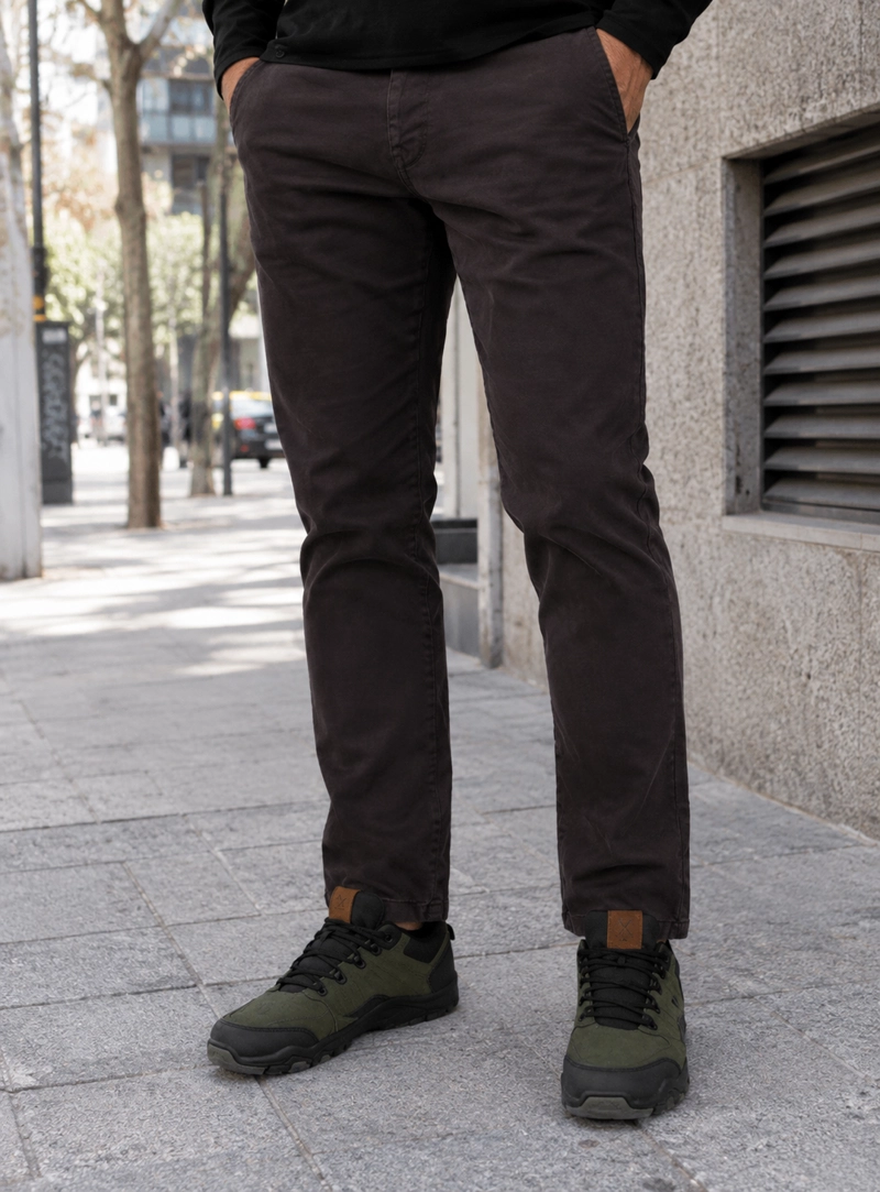 PANTALON HOMBRE MULTIPLES BOLSILLOS PANAMA JACK - H956 | MARRON - 1