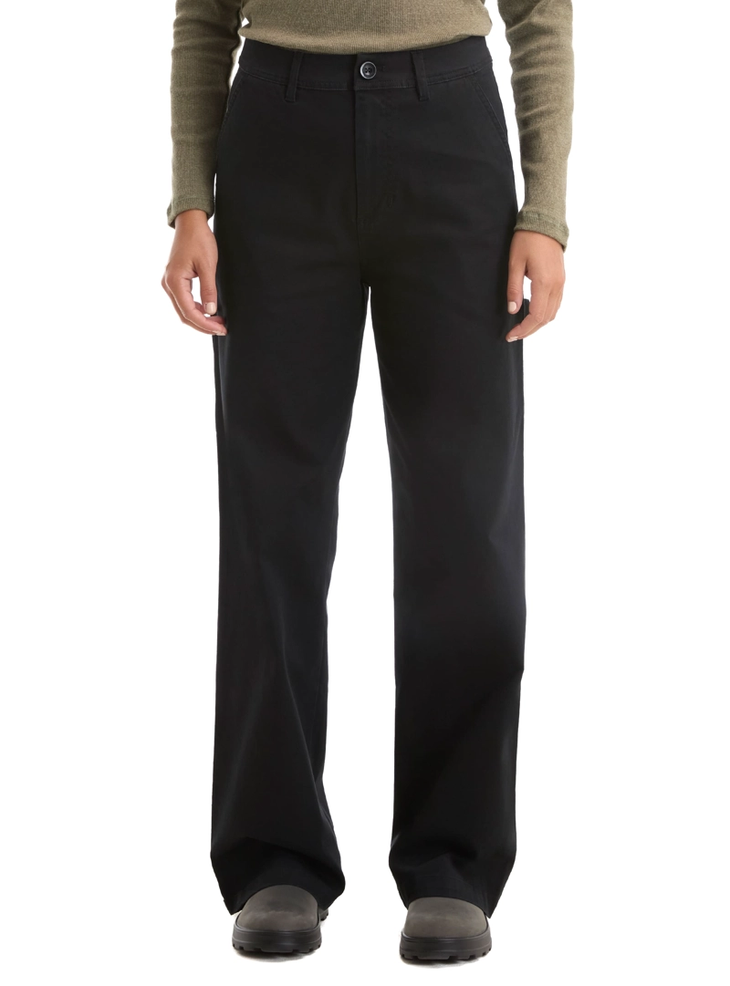 PANTALON MUJER CARGO CANVAS CASUAL PANAMA JACK - L993 | NEGRO - 1