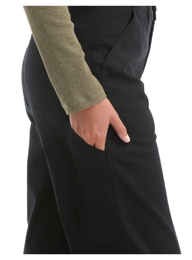 PANTALON MUJER CARGO CANVAS CASUAL PANAMA JACK - L993 | NEGRO - 4