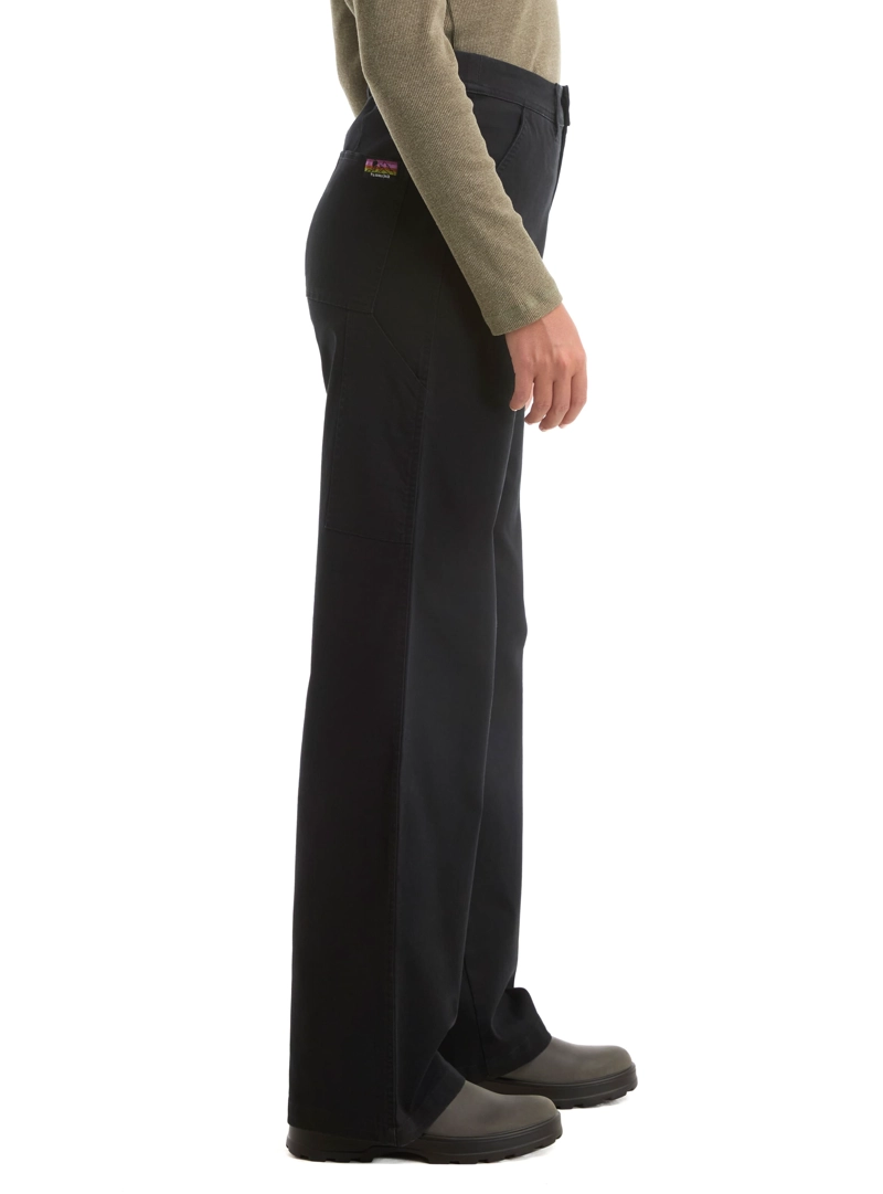 PANTALON MUJER CARGO CANVAS CASUAL PANAMA JACK - L993 | NEGRO - 5