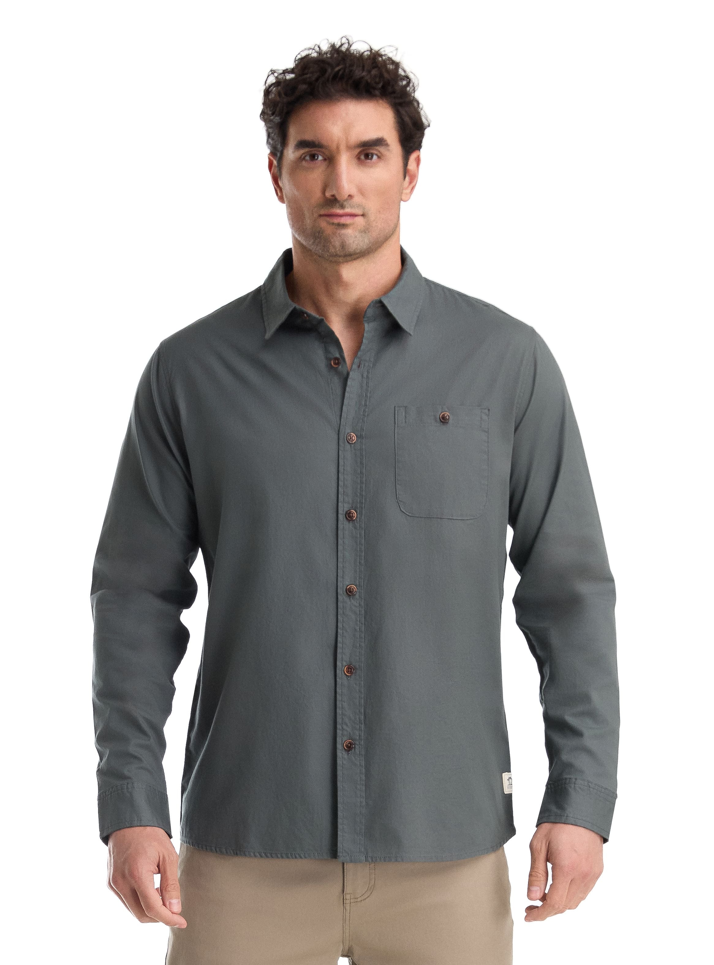 CAMISA CASUAL HOMBRE PANAMA JACK - K867 | GRIS - 1