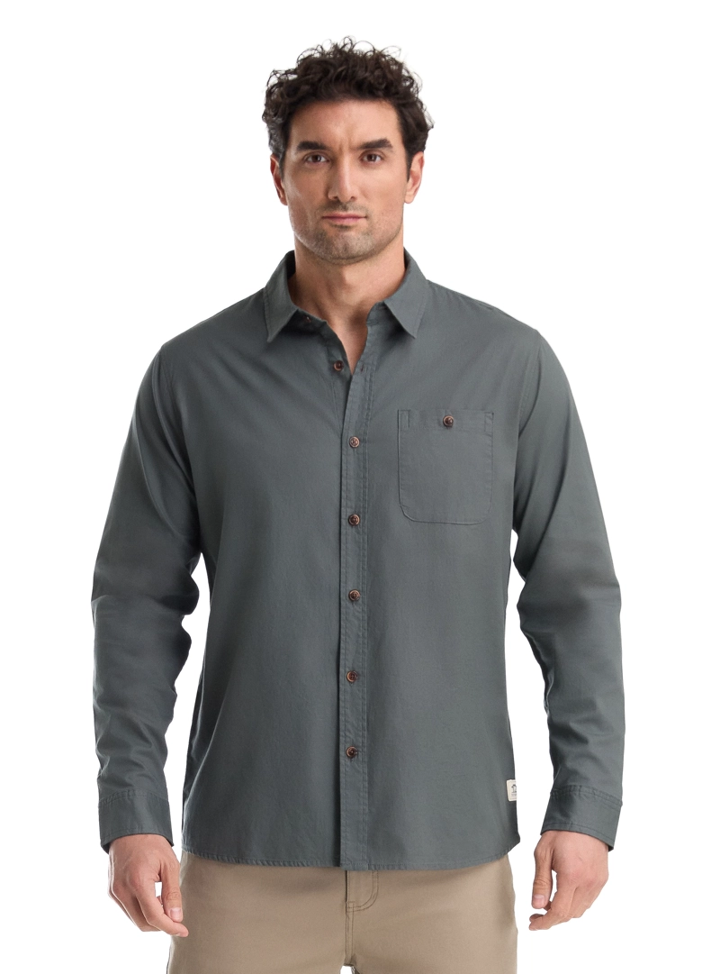 CAMISA CASUAL HOMBRE PANAMA JACK - K867 | GRIS - 1