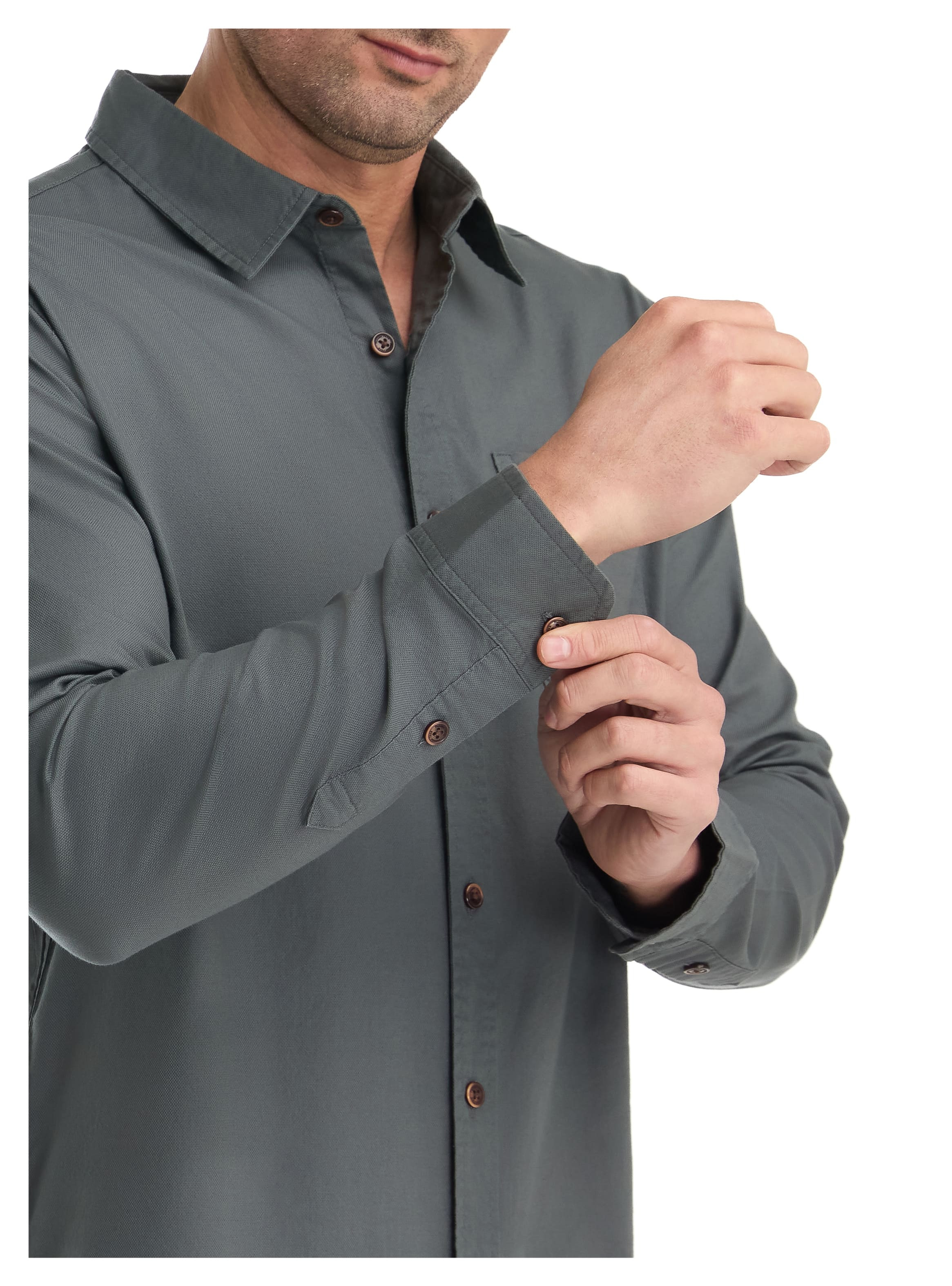 CAMISA CASUAL HOMBRE PANAMA JACK - K867 | GRIS - 7