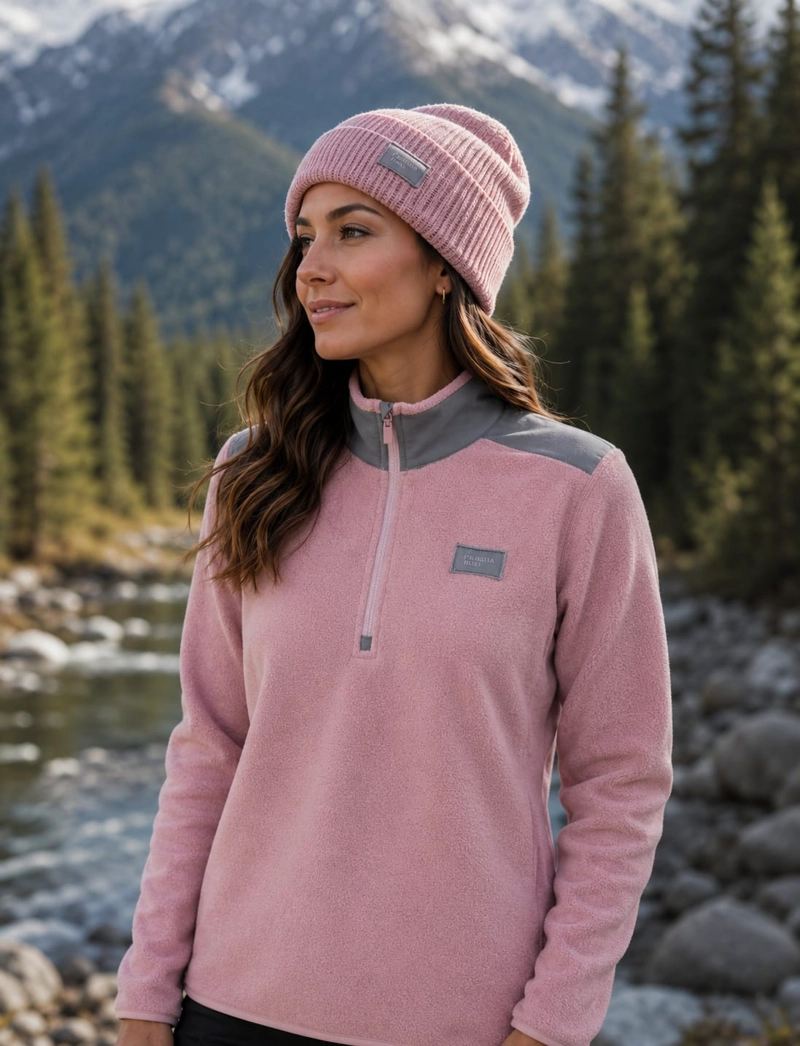 POLERON MUJER MICROPOLAR LIVIANO PANAMA JACK - L991 | ROSA - 1
