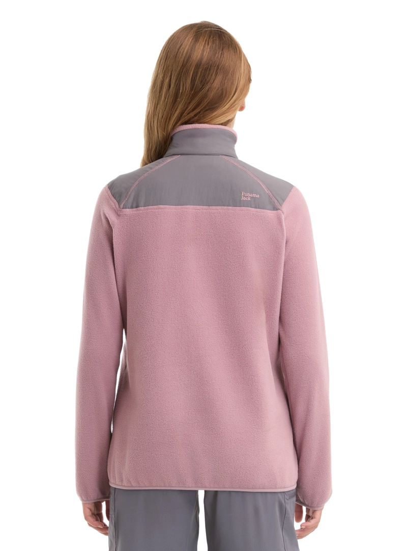 POLERON MUJER MICROPOLAR LIVIANO PANAMA JACK - L991 | ROSA - 4