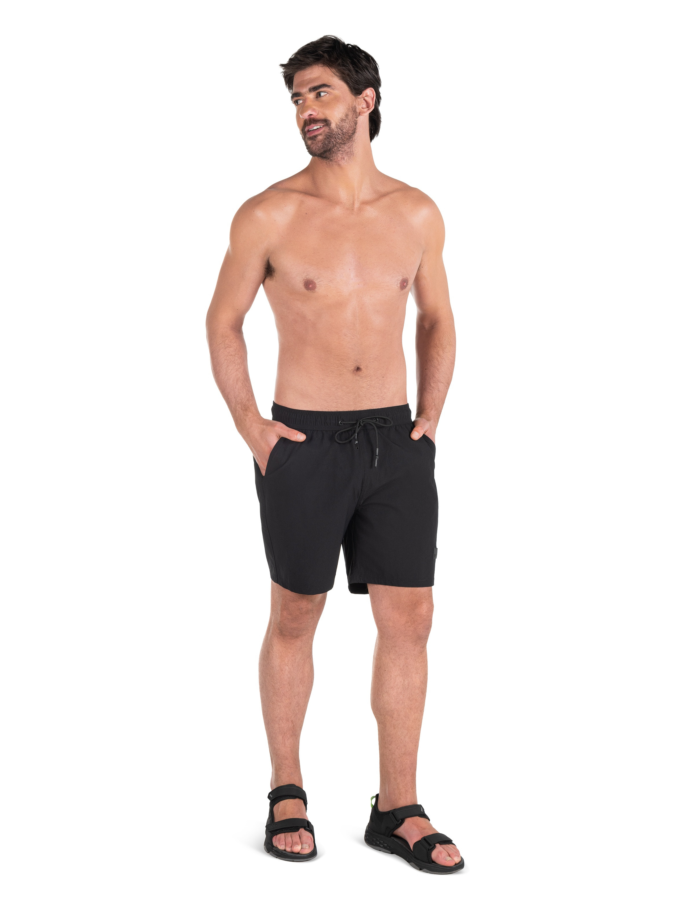 TRAJE DE BAÑO HOMBRE PANAMA JACK - PJH019M | NEGRO - 9