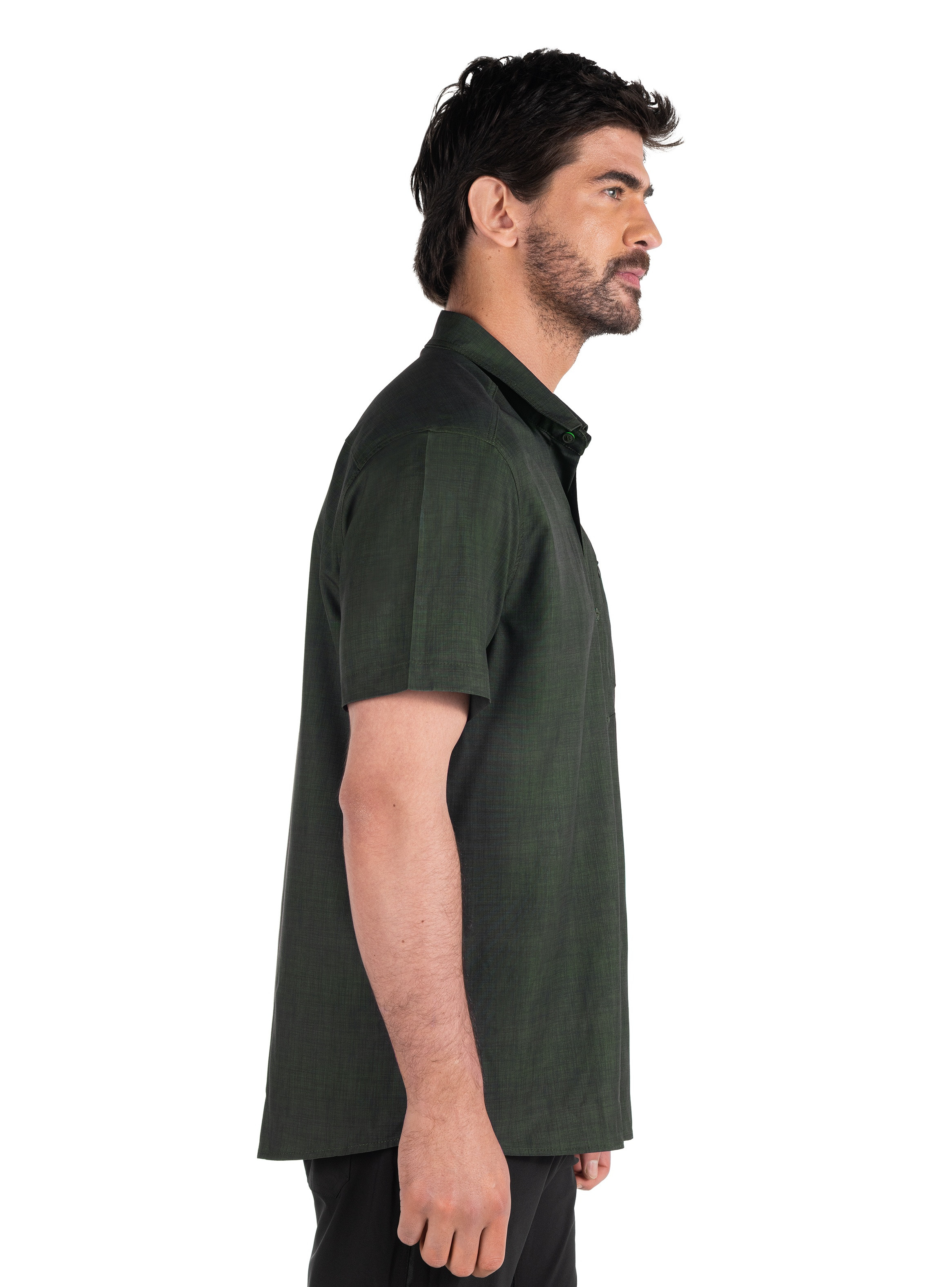 CAMISA OUTDOOR HOMBRE PJACK - PAH002M | VERDE - 3