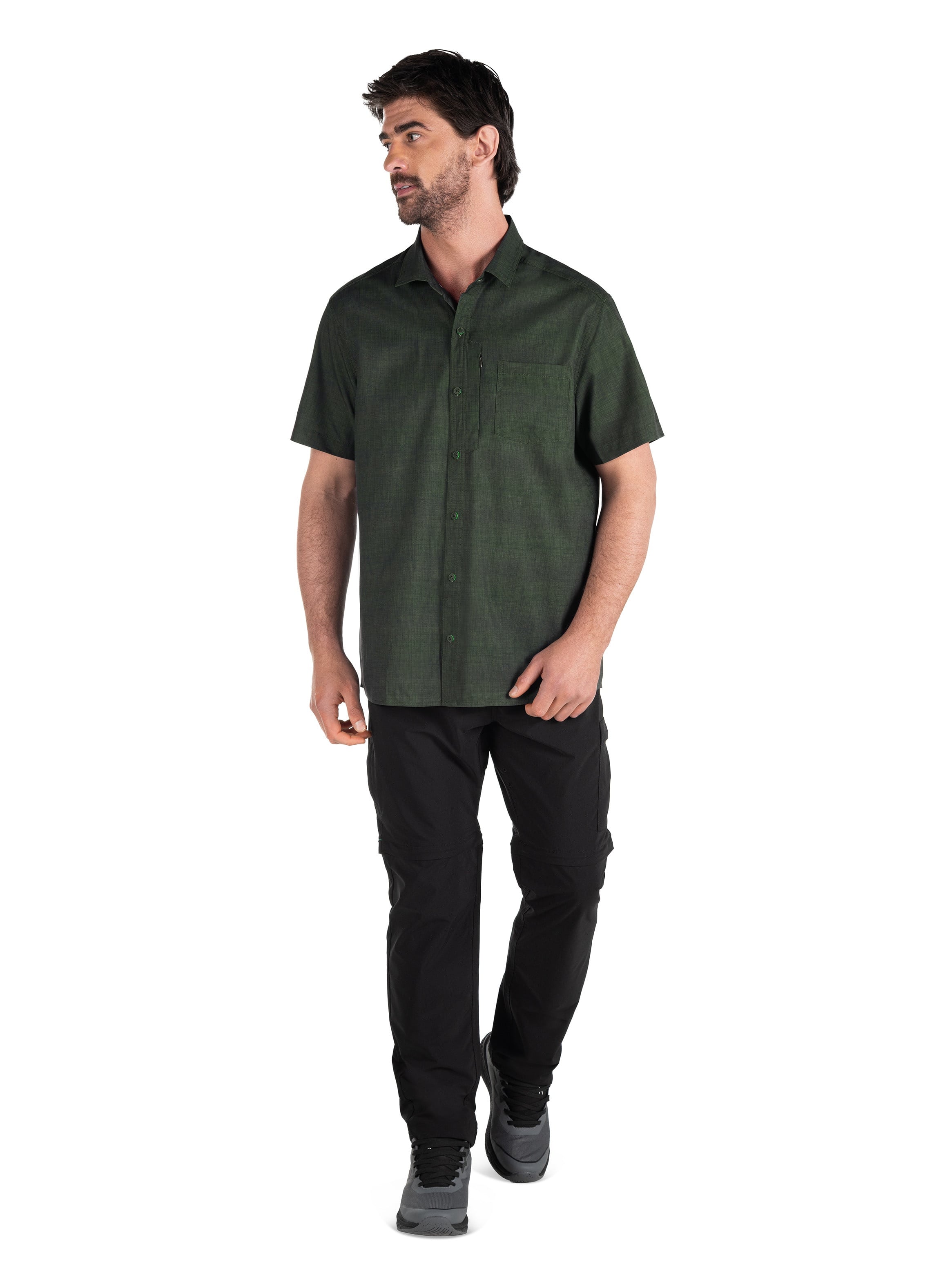 CAMISA OUTDOOR HOMBRE PJACK - PAH002M | VERDE - 8