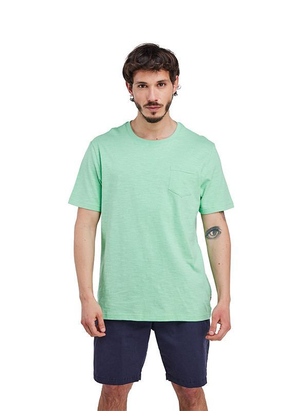 POLERA MALLORCA HOMBRE PANAMA JACK - G947 | VERDE CLARO - 1