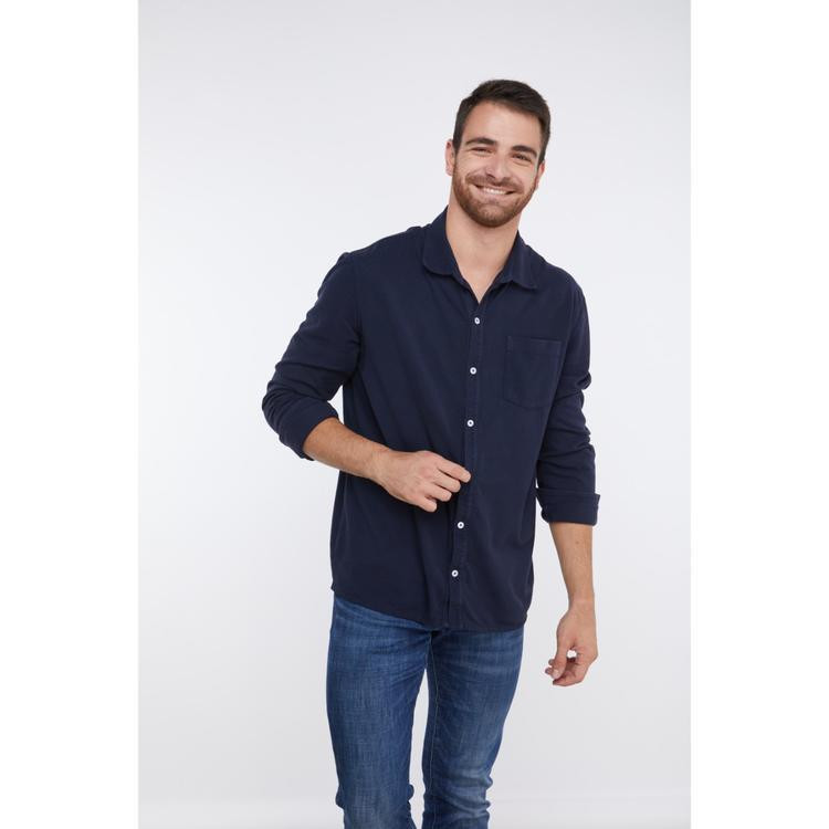 CAMISA MALAGA HOMBRE PANAMA JACK - D123 | AZUL - 1