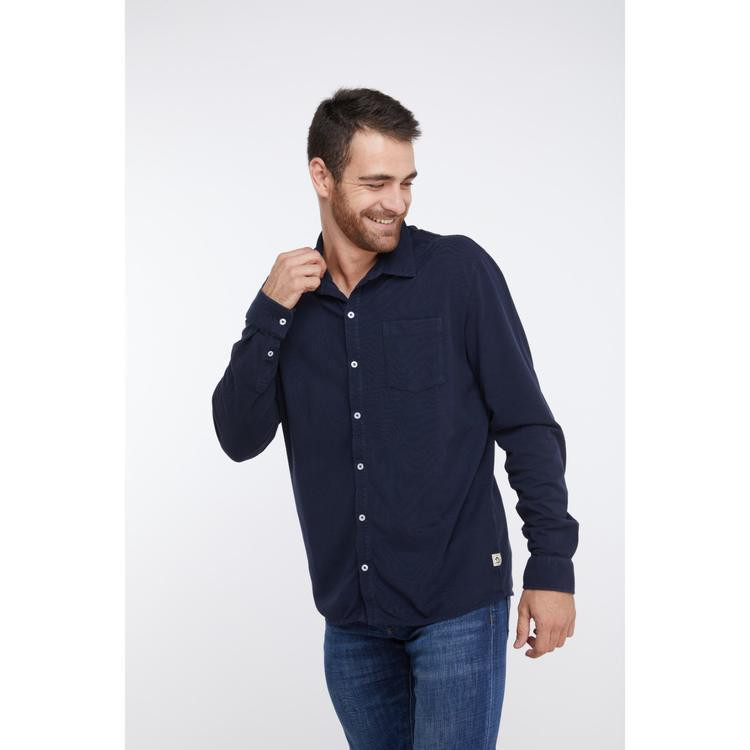 CAMISA MALAGA HOMBRE PANAMA JACK - D123 | AZUL - 3