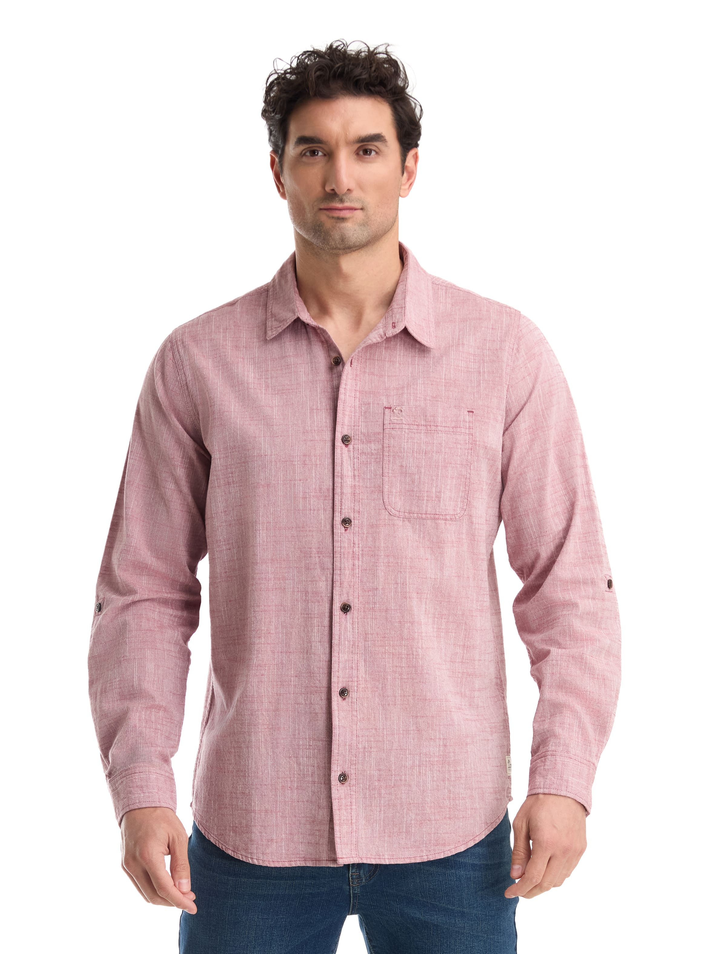 CAMISA CASUAL HOMBRE PANAMA JACK - K866 | ROJO - 1