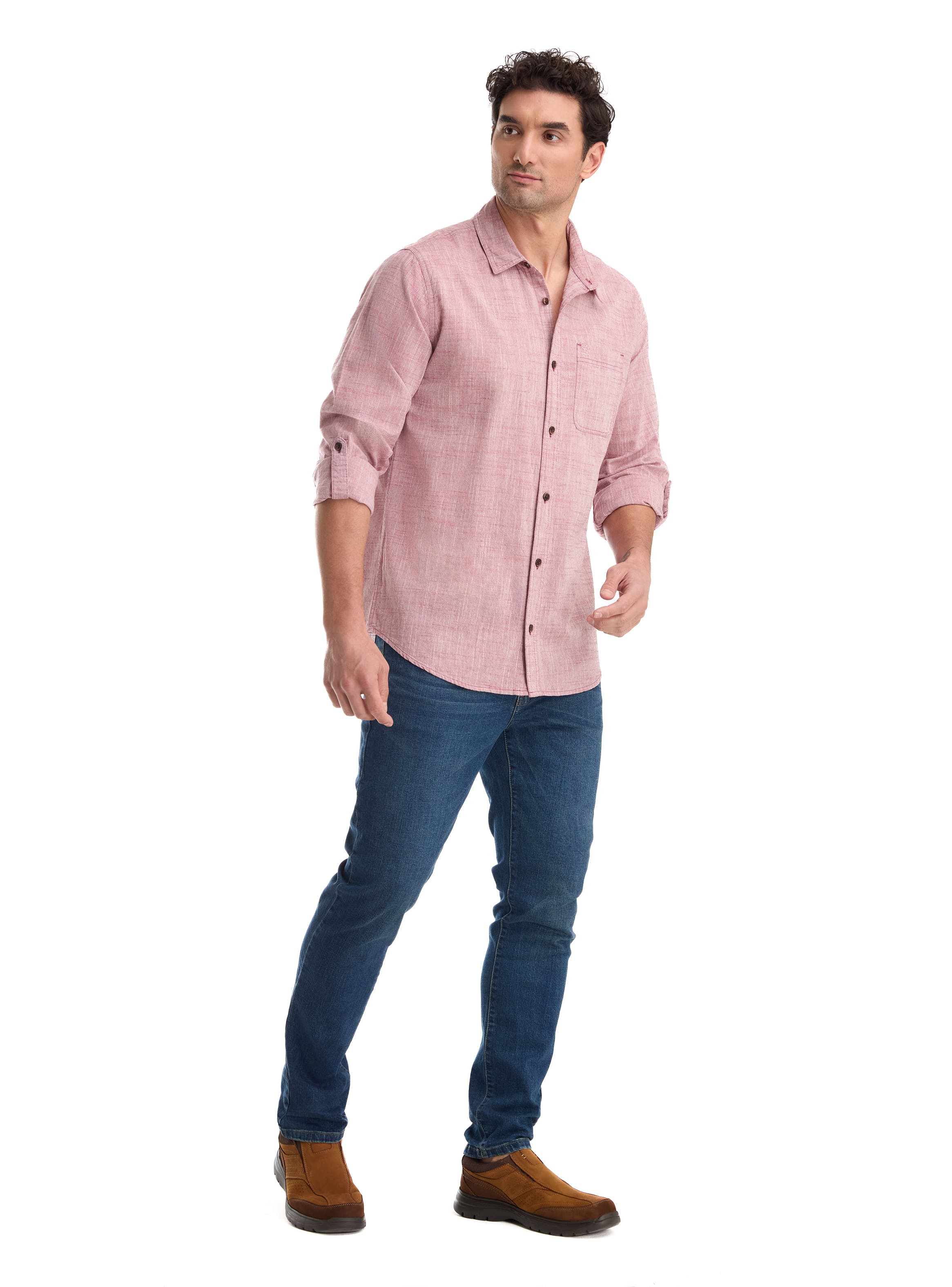 CAMISA CASUAL HOMBRE PANAMA JACK - K866 | ROJO - 4