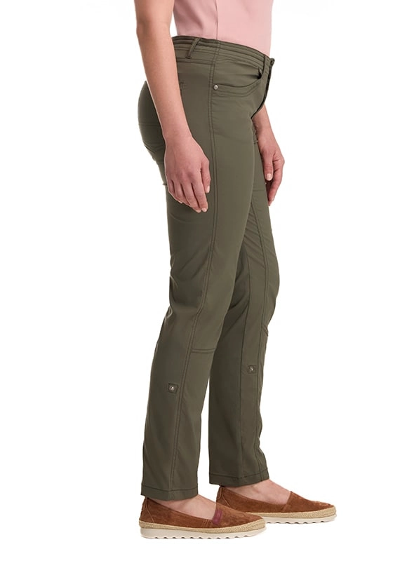 PANTALON MUJER AJUSTABLE CASUAL PANAMA JACK - K849 | VERDE - 3