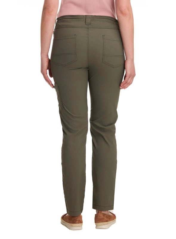 PANTALON MUJER AJUSTABLE CASUAL PANAMA JACK - K849 | VERDE - 4