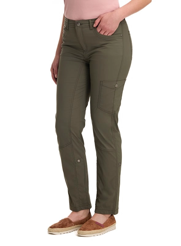 PANTALON MUJER AJUSTABLE CASUAL PANAMA JACK - K849 | VERDE - 5