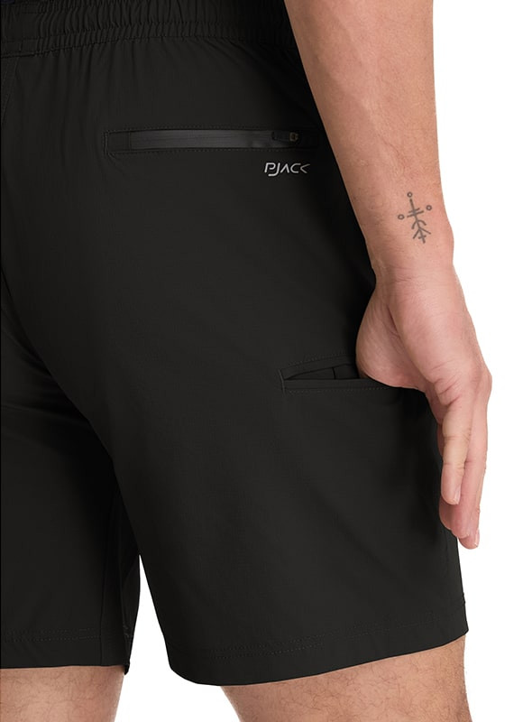 SHORT OUTDOOR DE HOMBRE PJACK - K855 | NEGRO - 6