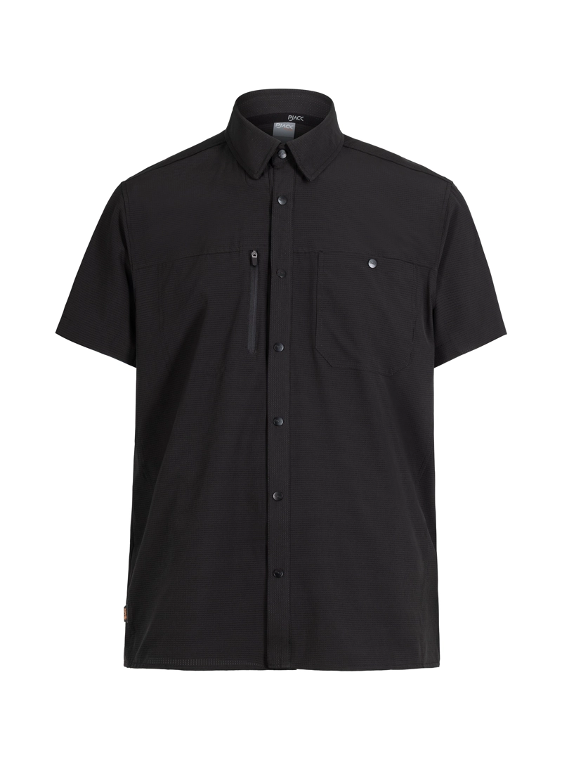 CAMISA HOMBRE OUTDOOR MANGA CORTA PJACK - PAH003M | NEGRO - 8