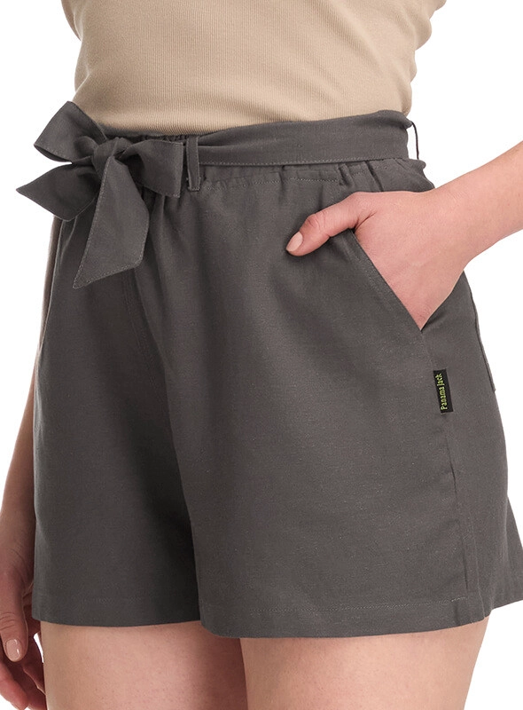 SHORT LINO MUJER PANAMA JACK - K850 | GRIS - 5