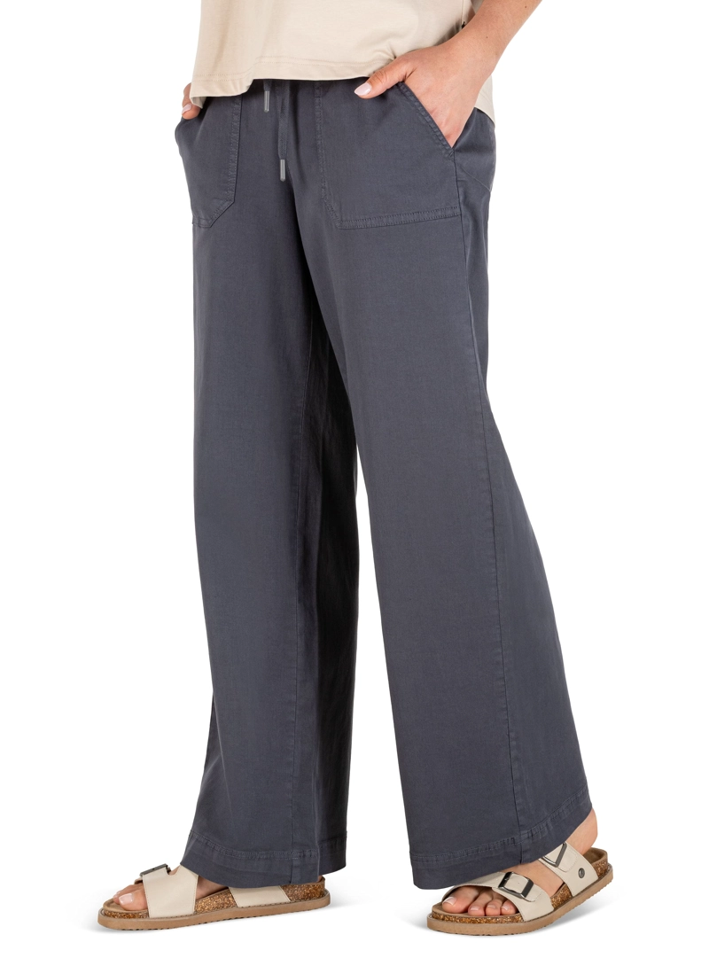 PANTALON MUJER PALAZZO PANAMA JACK - PJM006M | AZUL - 4