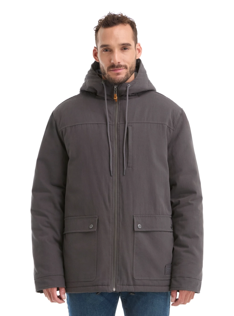 CHAQUETA HOMBRE CANVAS GORRO PANAMA JACK - L969 | GRIS - 2