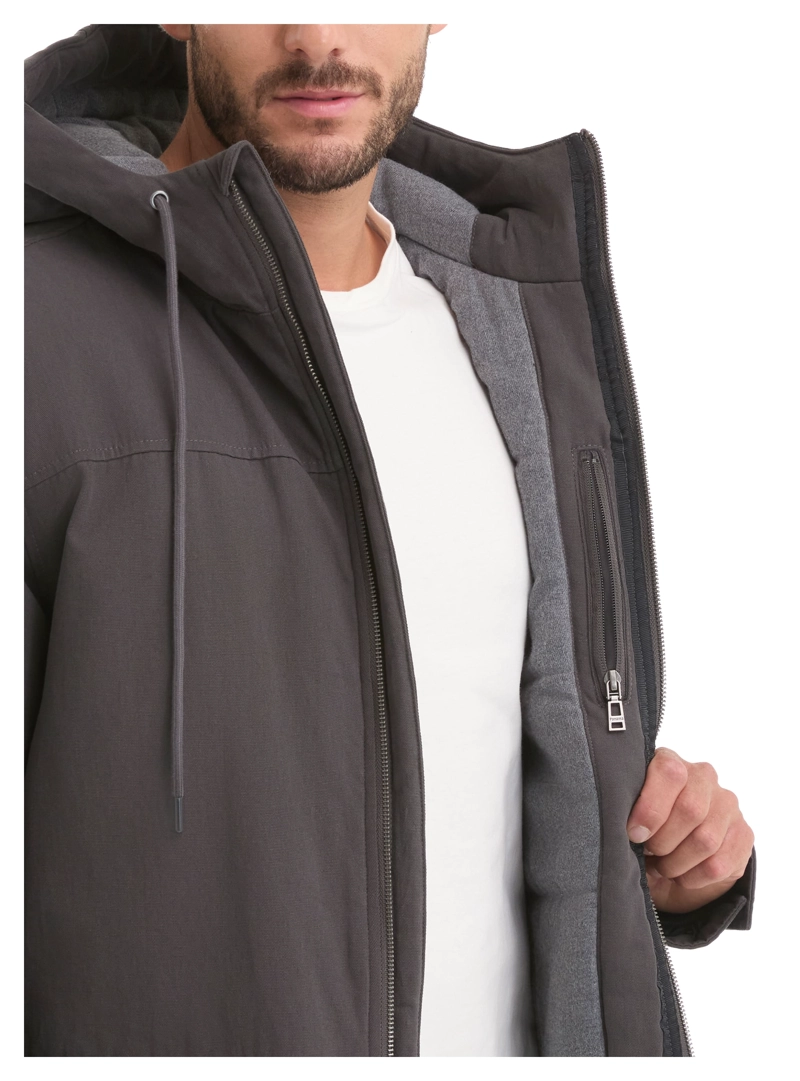CHAQUETA HOMBRE CANVAS GORRO PANAMA JACK - L969 | GRIS - 7
