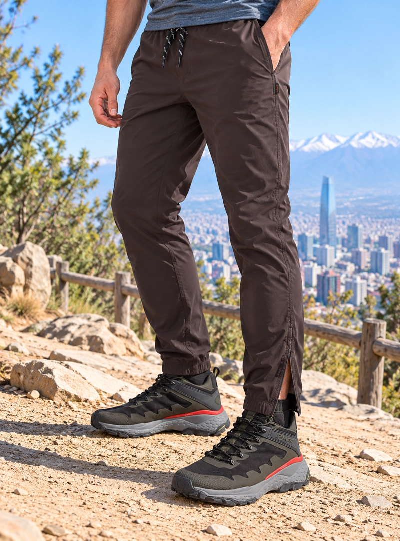 PANTALON OUTDOOR Y CASUAL HOMBRE PJACK - K853 | GRIS M